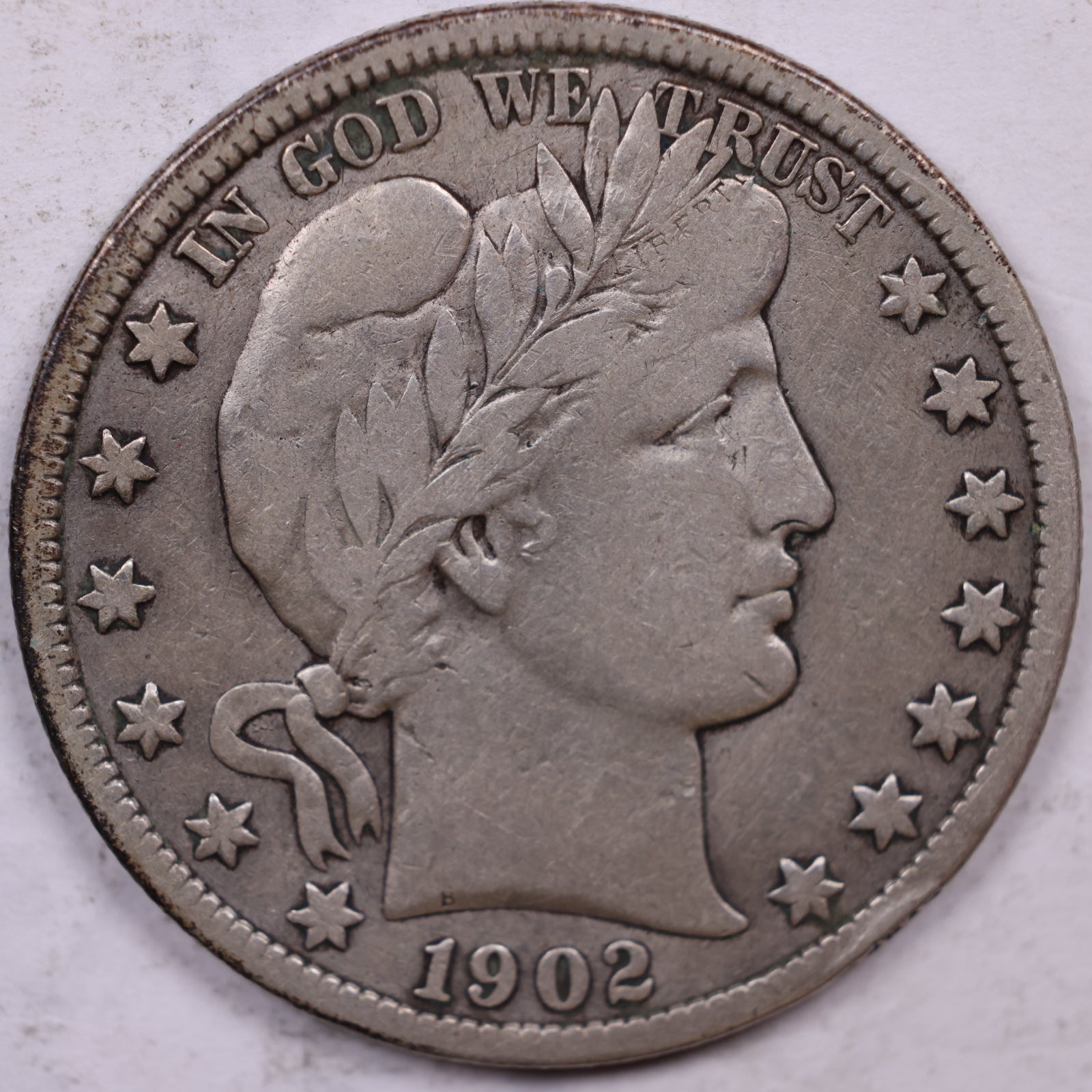 1902-S Barber Half Dollar, Very Fine Circulated Coin, Store #HR1893