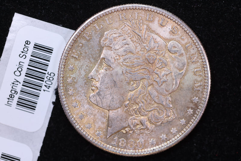 1880-S Morgan Silver Dollar, Affordable Uncirculated Coin, Store