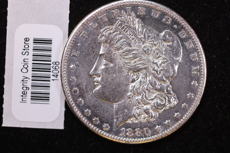1880-S Morgan Silver Dollar, Affordable Circulated Coin, Store