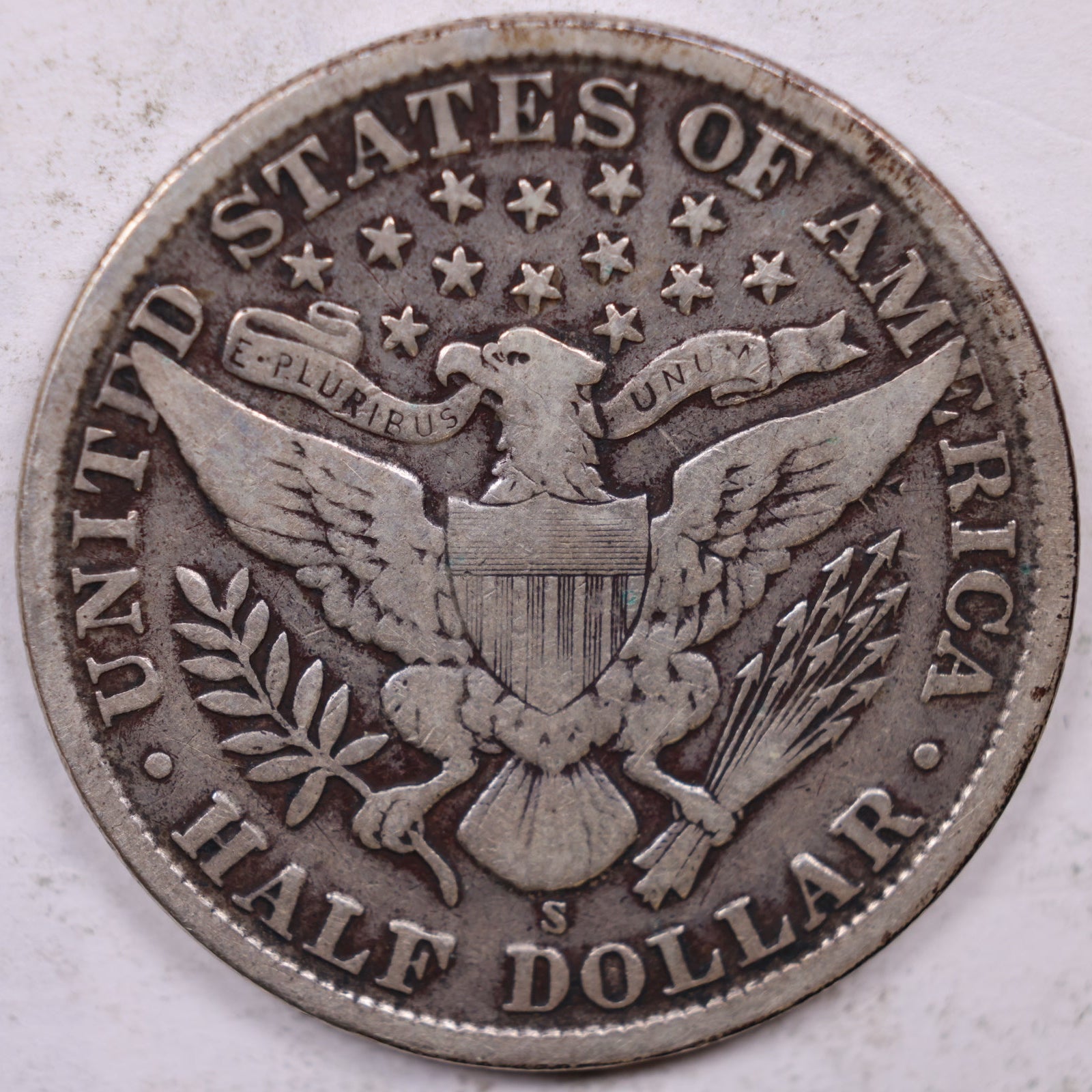 1911-S Barber Half Dollar, Very Fine Circulated Coin, Store #HR1902