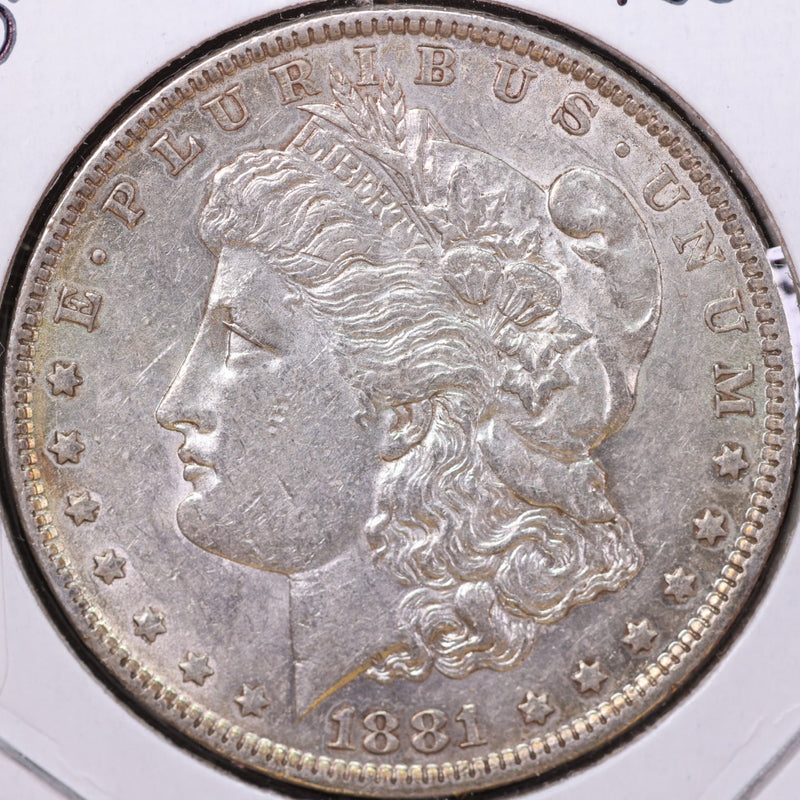 1881-O Morgan Silver Dollar, Affordable Circulated Coin, Store