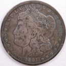 1891-O Morgan Dollar, Very Good Circulated Coin, Store