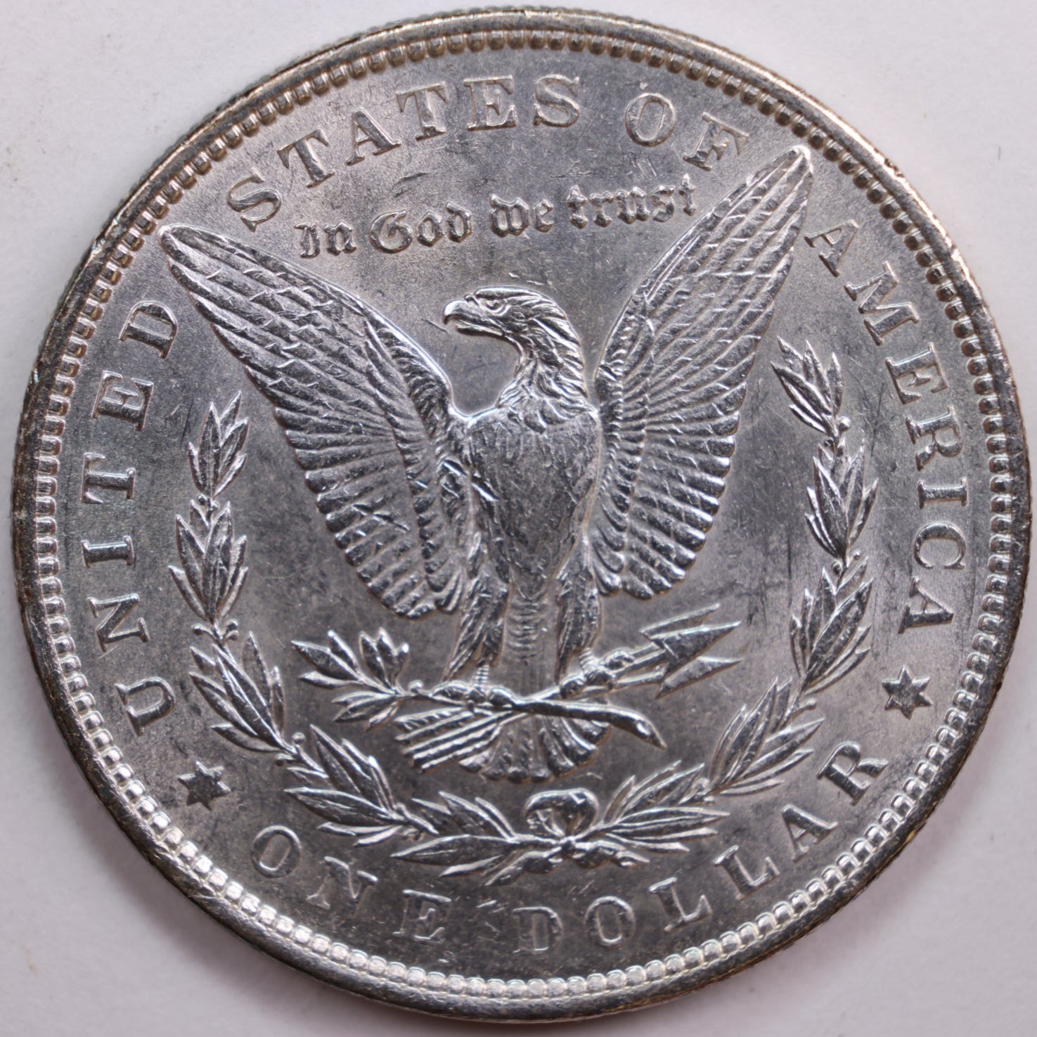 1897 Morgan Dollar, Mint State Uncirculated Coin, Store #DR0832