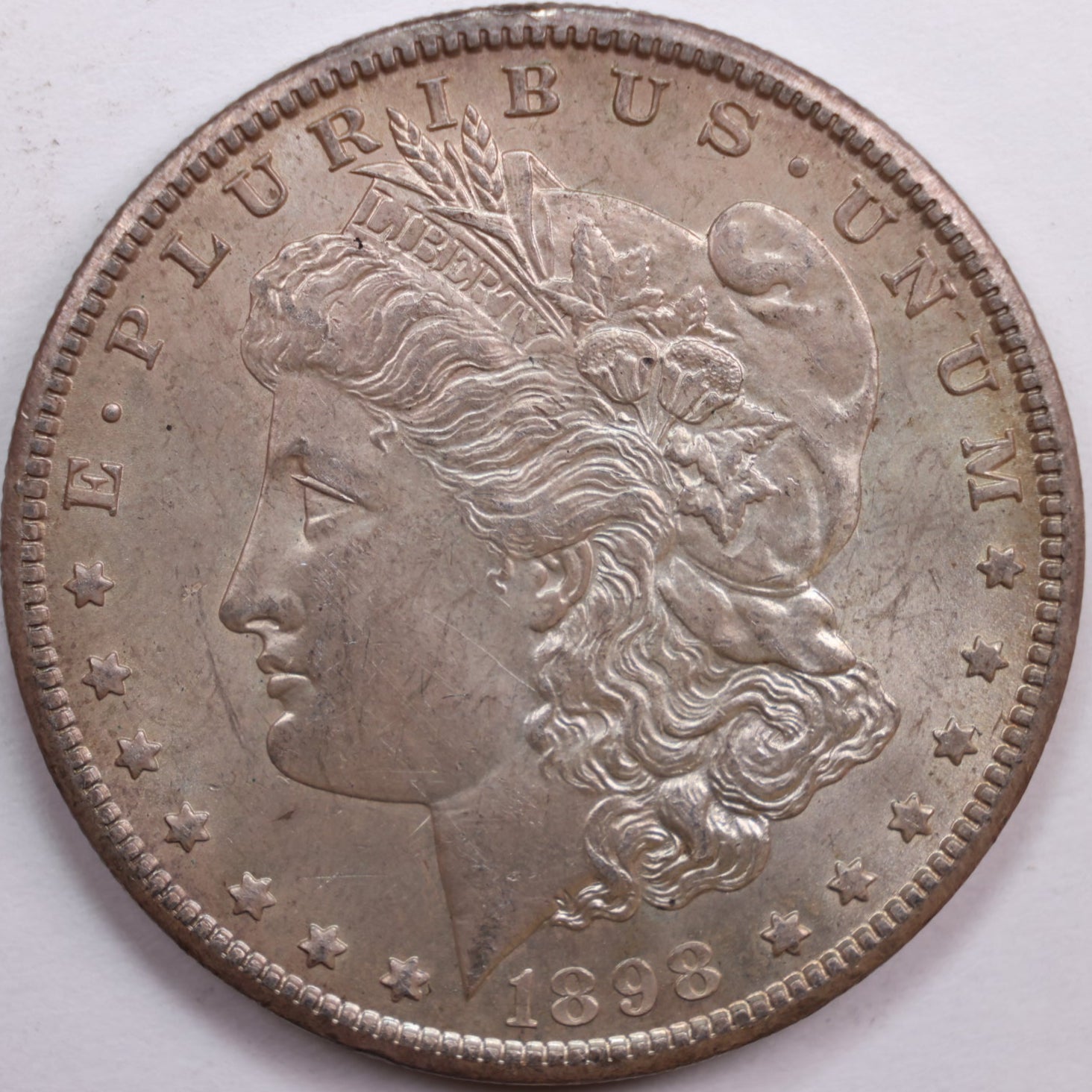 1898-O Morgan Dollar, Mint State Uncirculated Coin, Store #DR0831