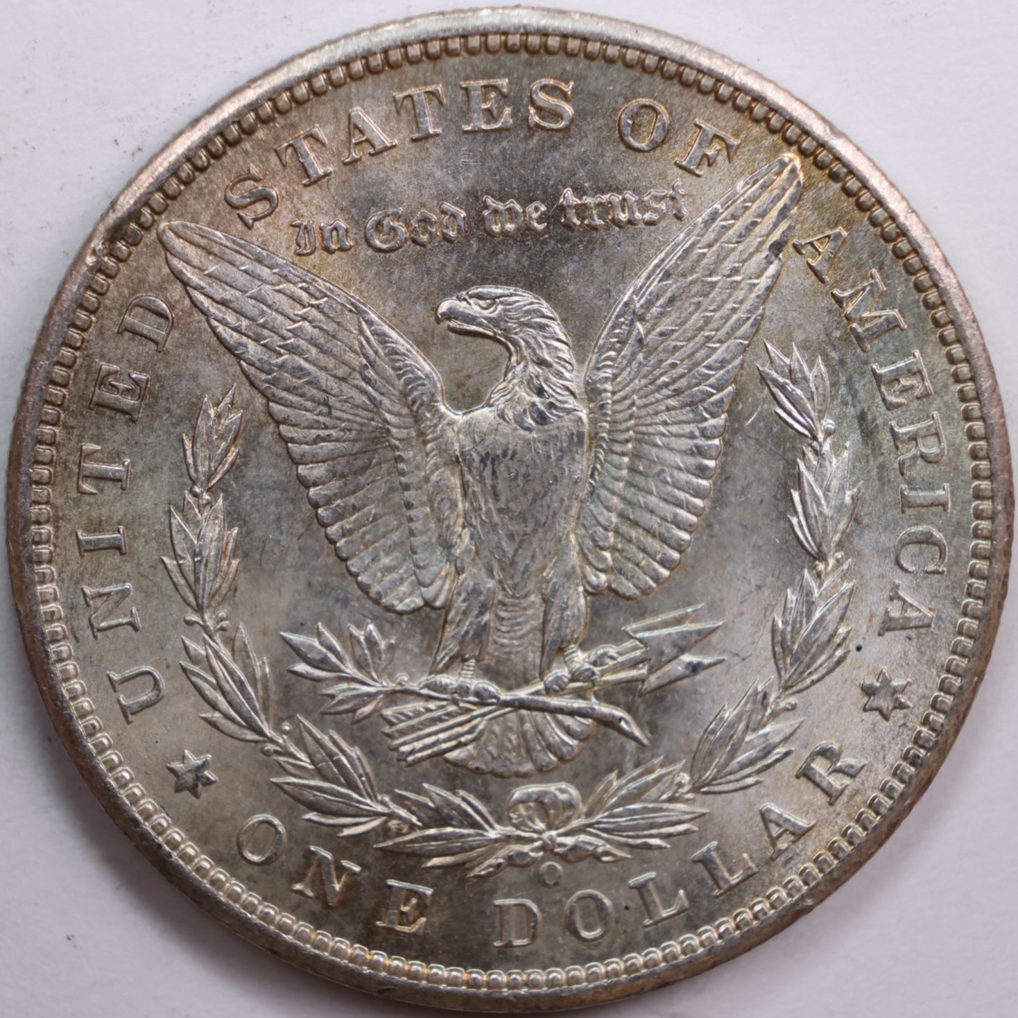1898-O Morgan Dollar, Mint State Uncirculated Coin, Store #DR0831