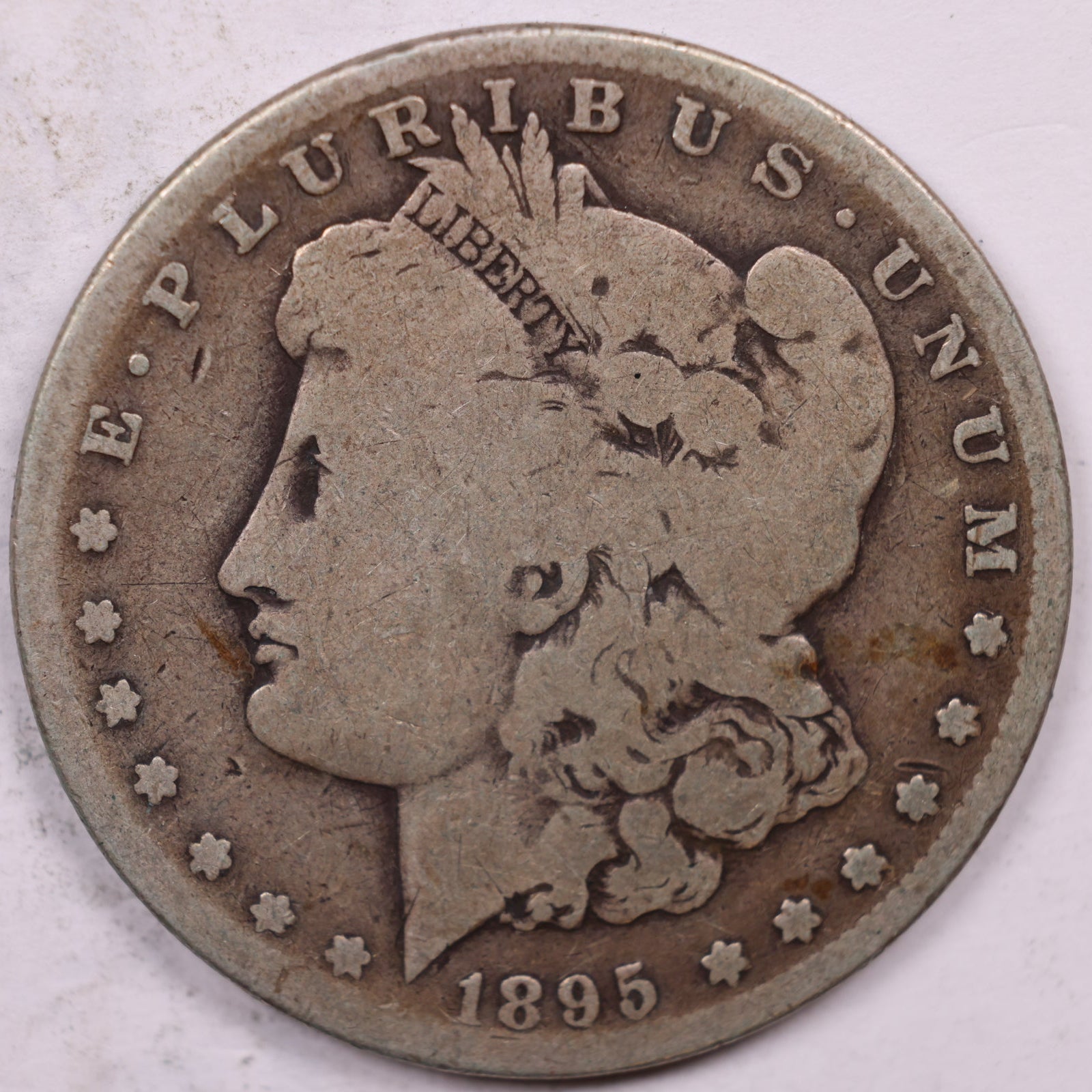 1895-S Morgan Dollar, Good Circulated Coin, Store #DR1001