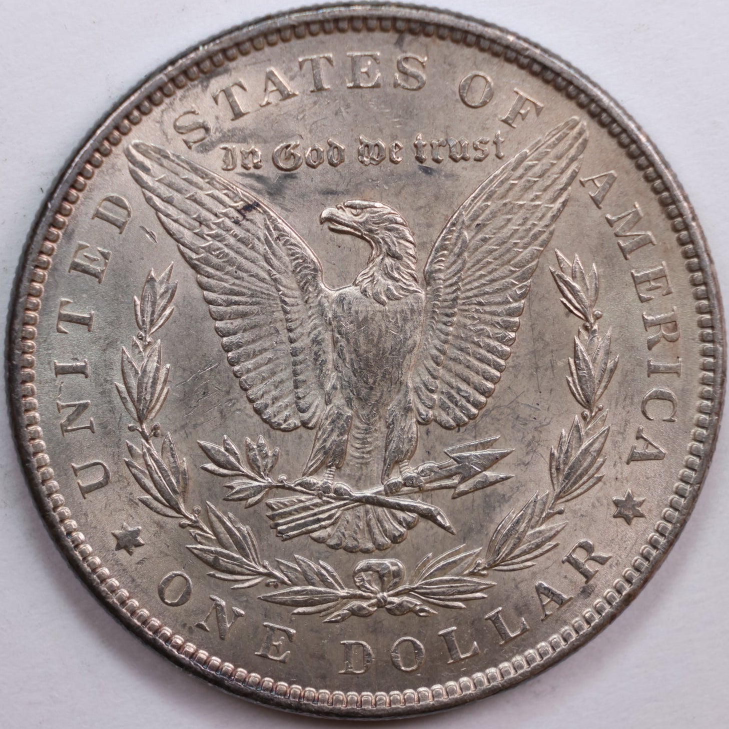 1899 Morgan Dollar, Mint State Uncirculated Coin, Store #DR0830