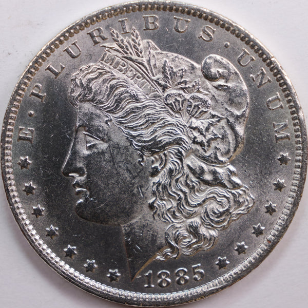 1885-O Morgan Dollar, Mint State Uncirculated Coin, Store #DR0827