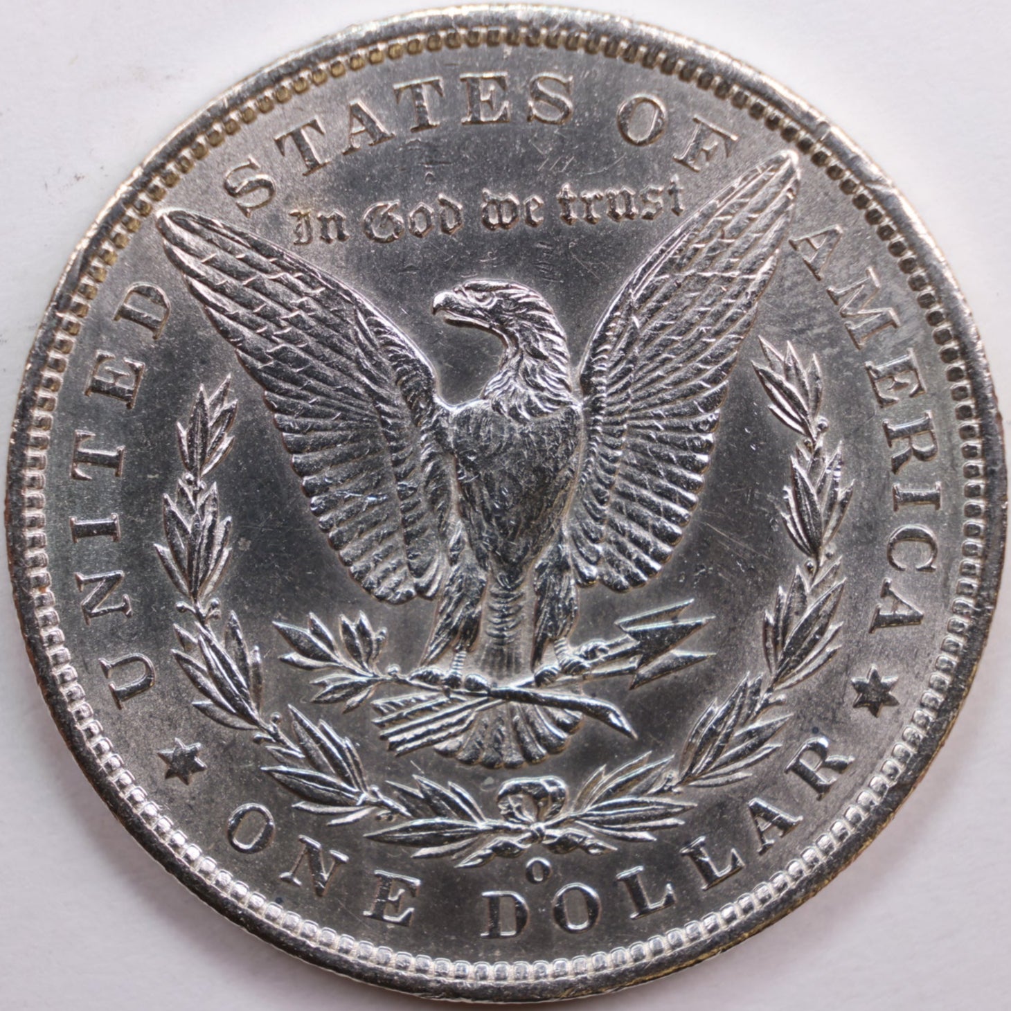 1885-O Morgan Dollar, Mint State Uncirculated Coin, Store #DR0827