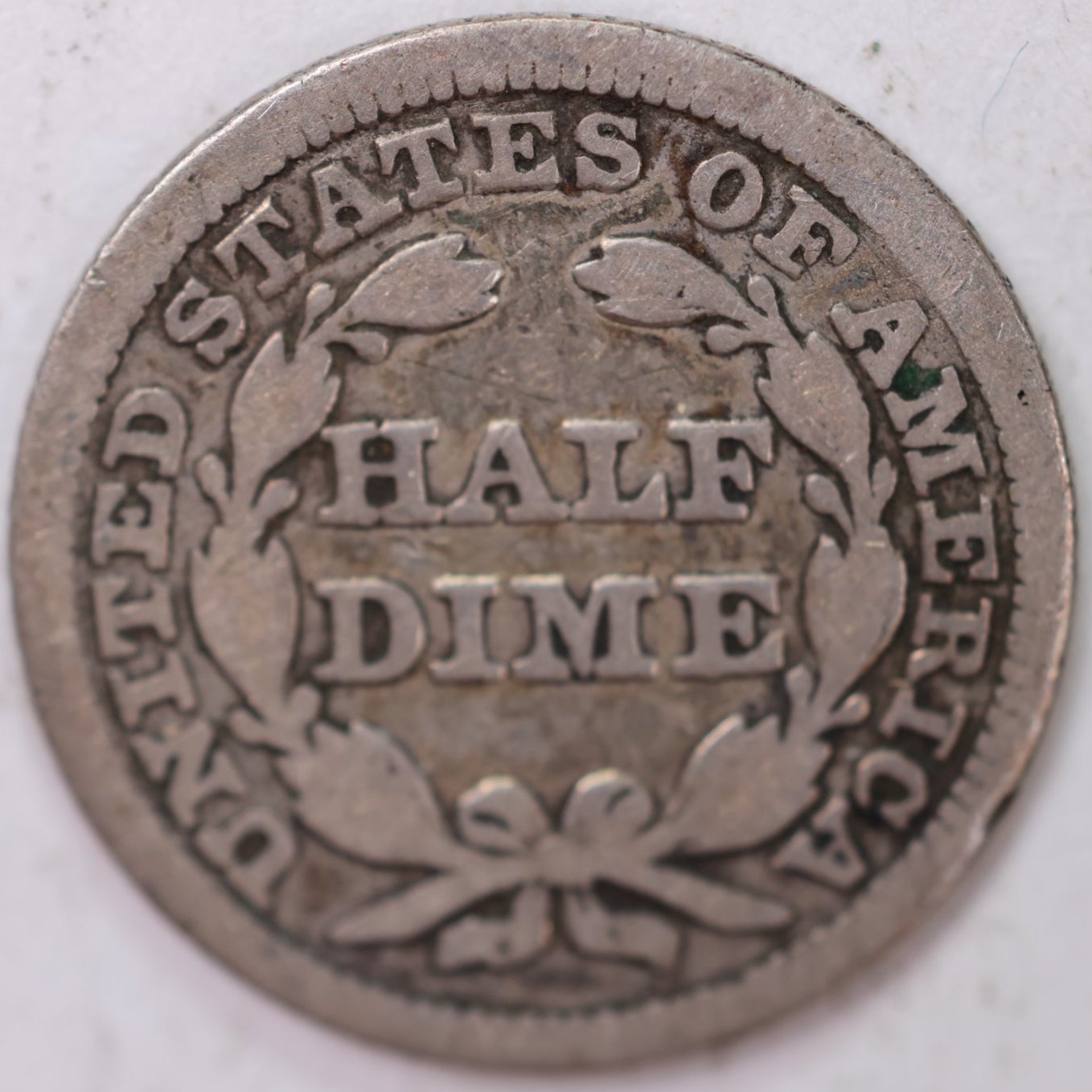 1847 Seated Half Dime, Fine Circulated Coin, Store #M847.01