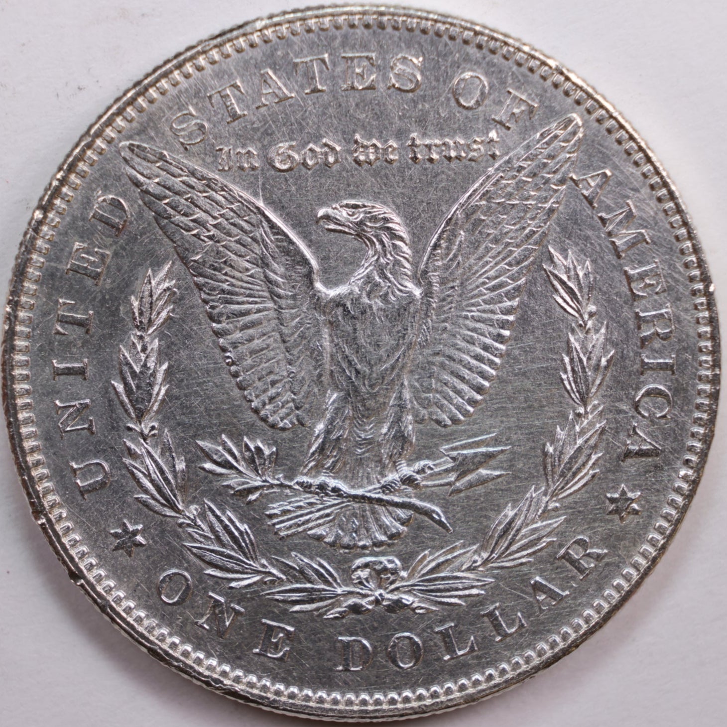 1878 Morgan Dollar, About Uncirculated Coin, Store #DR0821