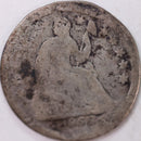 1852, Seated Half Dime, Poor Circulated Coin, Store