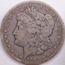 1892-CC Morgan Dollar, Very Good Circulated Coin, Store