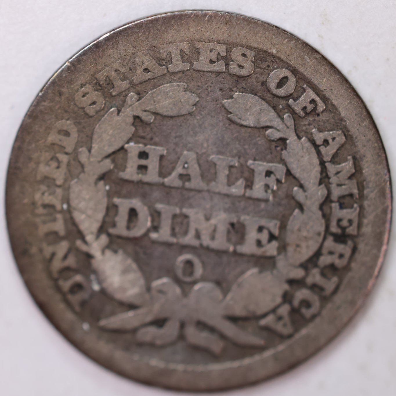 1852-O, Seated Half Dime, Very Good Circulated Coin, Store #M852O01