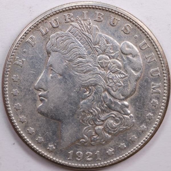 1921-S Morgan Dollar, Extra Fine Circulated Coin, Store #DR0817