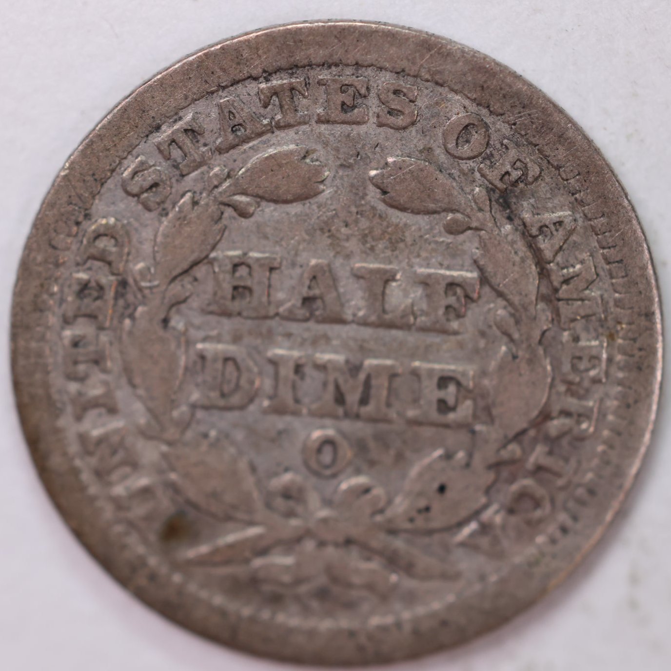 1856-O, Seated Half Dime, Very Fine Circulated Coin, Store #M856O01