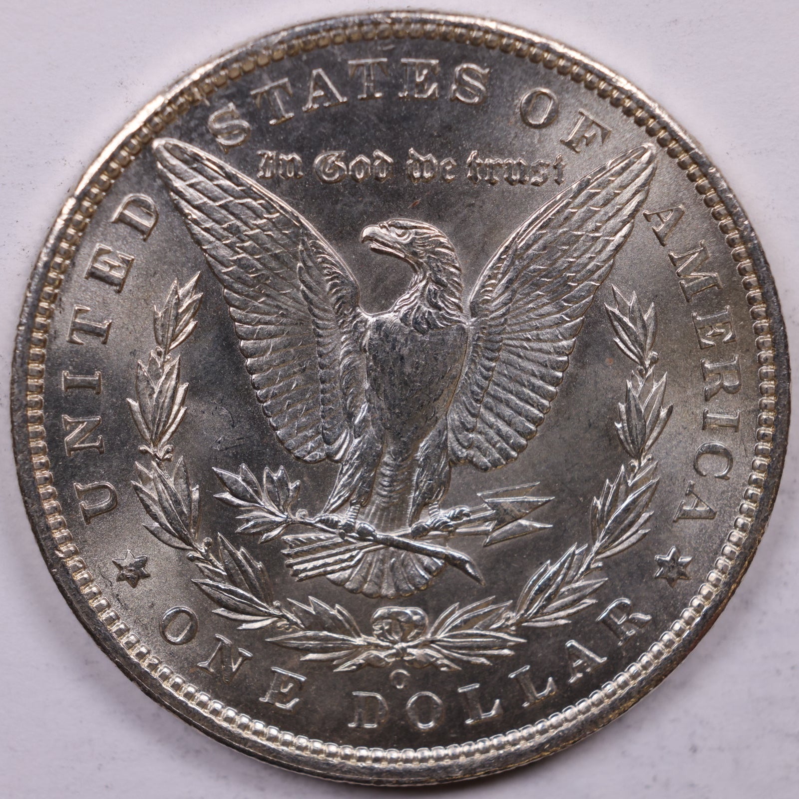 1898-O Morgan Silver Dollar, Mint State Uncirculated Coin, Store #DR1543