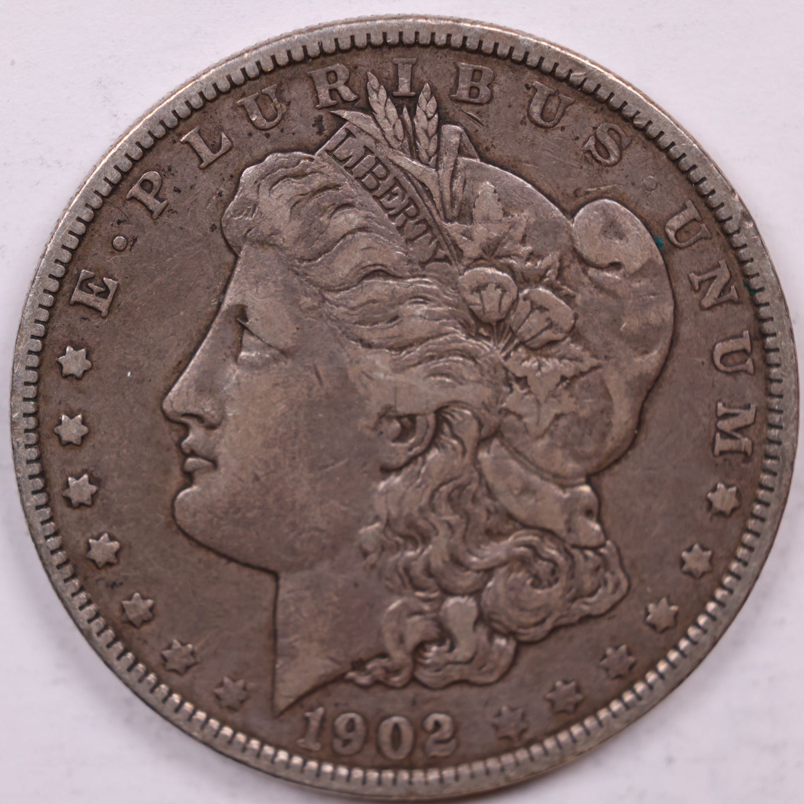 1902 Morgan Silver Dollar, Very Fine Circulated Coin, Store #DR1547