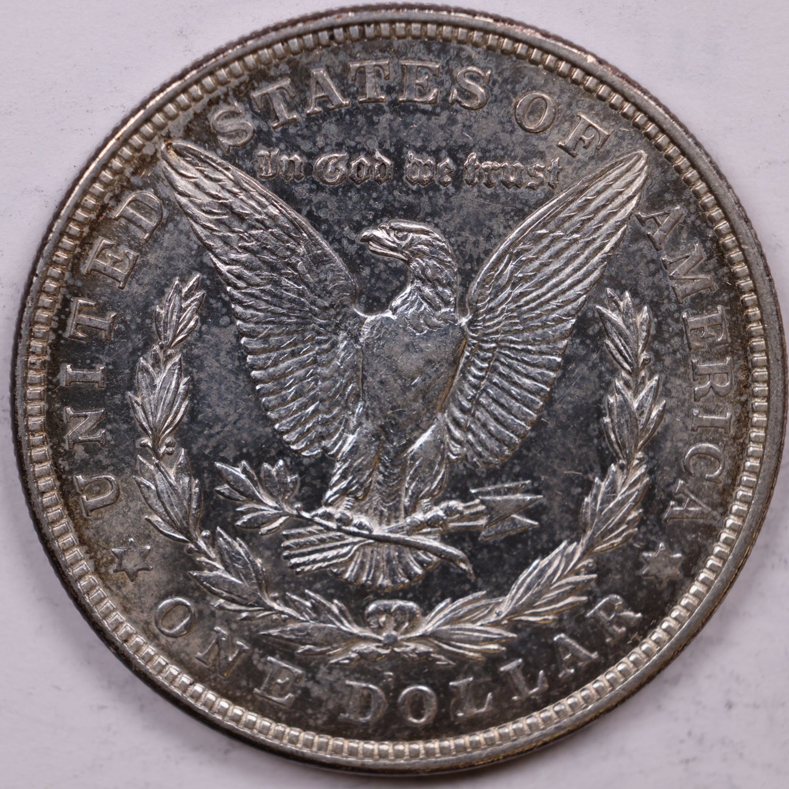 1921-D Morgan Silver Dollar, Mint State Uncirculated Coin, Store #DR1551