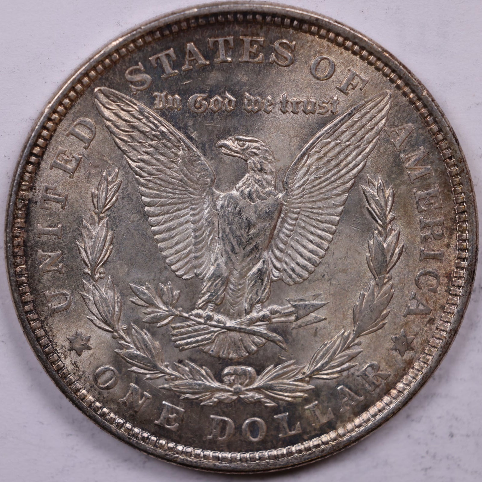 1921 Morgan Silver Dollar, Mint State Uncirculated Coin, Store #DR1552