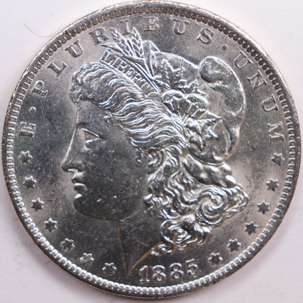 1885-O Morgan Dollar, Mint State Uncirculated Coin, Store #DR0794