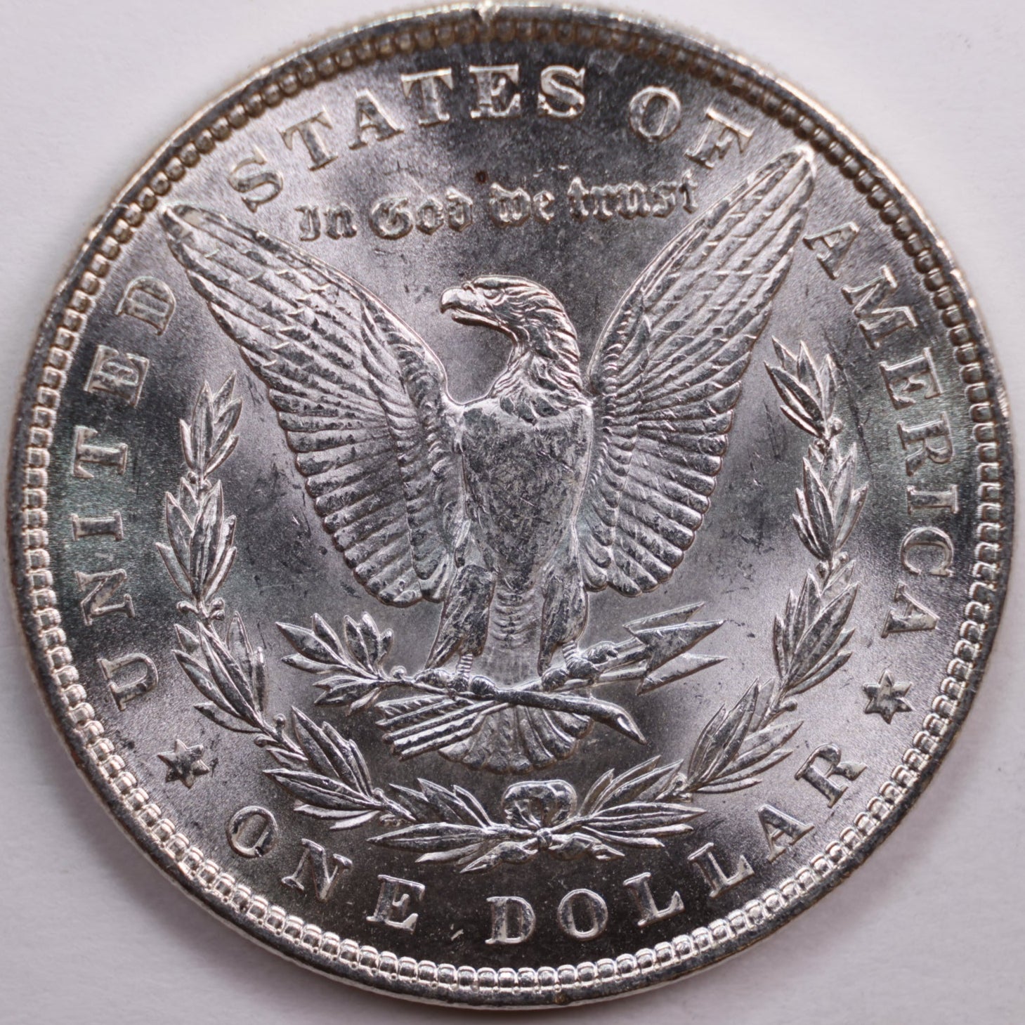 1887 Morgan Dollar, Mint State Uncirculated Coin, Store #DR0789