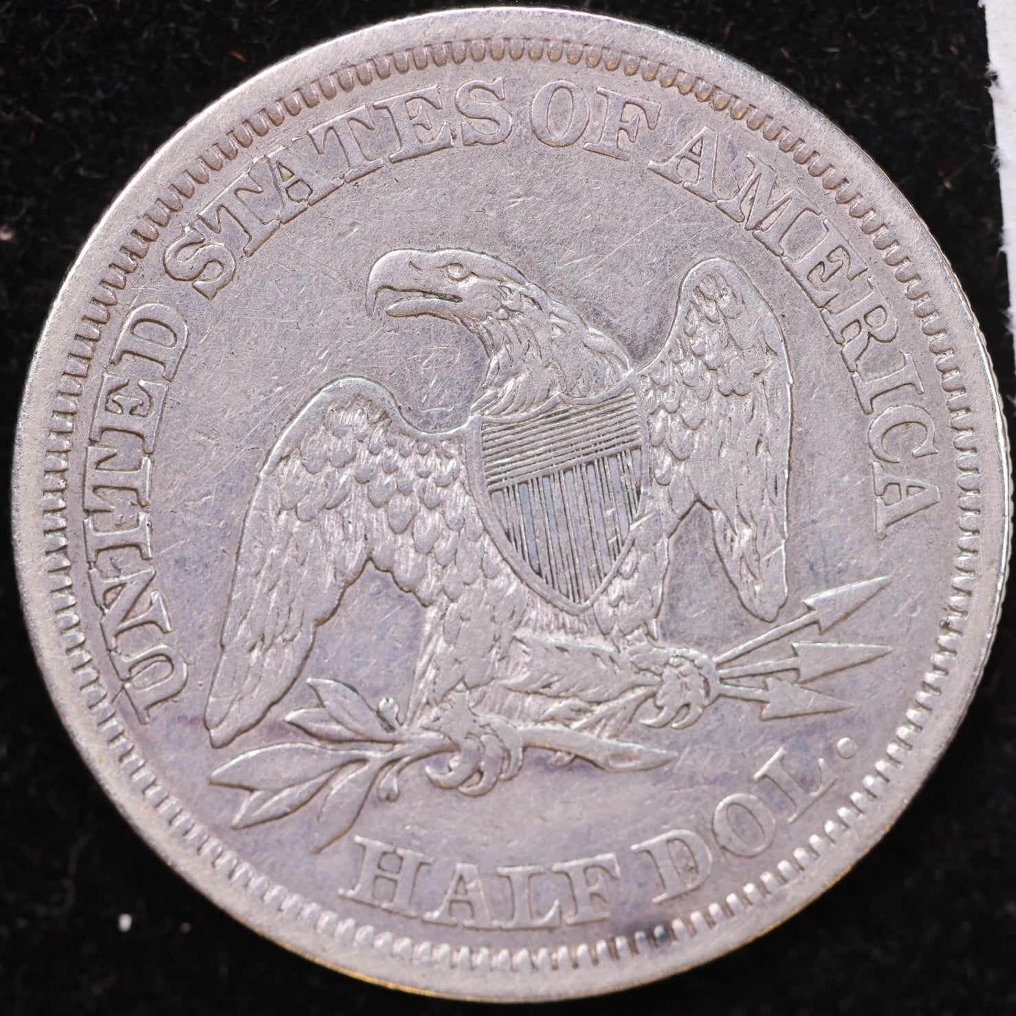 1842 Liberty Seated Half Dollar, About Uncirculated+, Store #14121