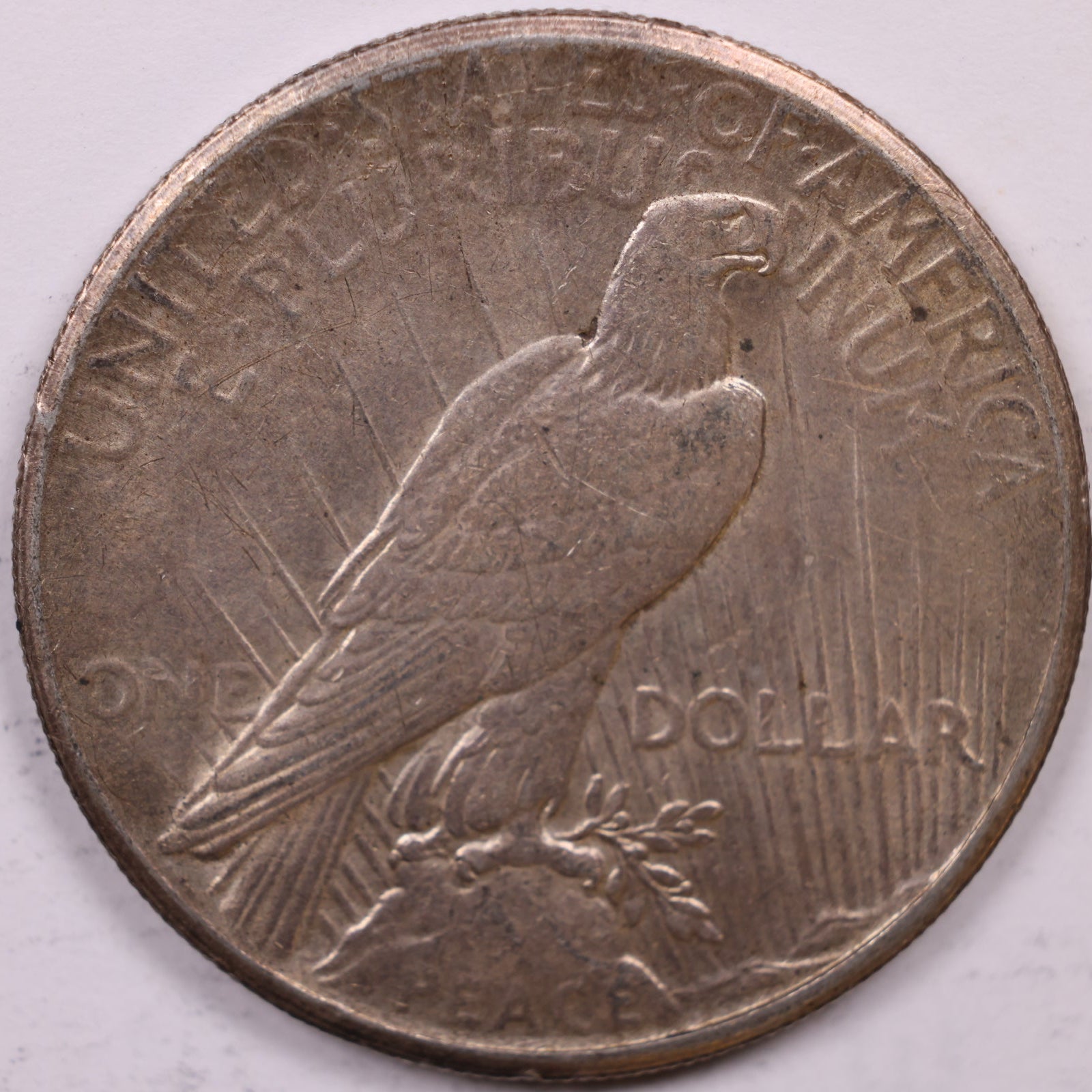 1927 Peace Dollar, About Uncirculated, Store #DR1559