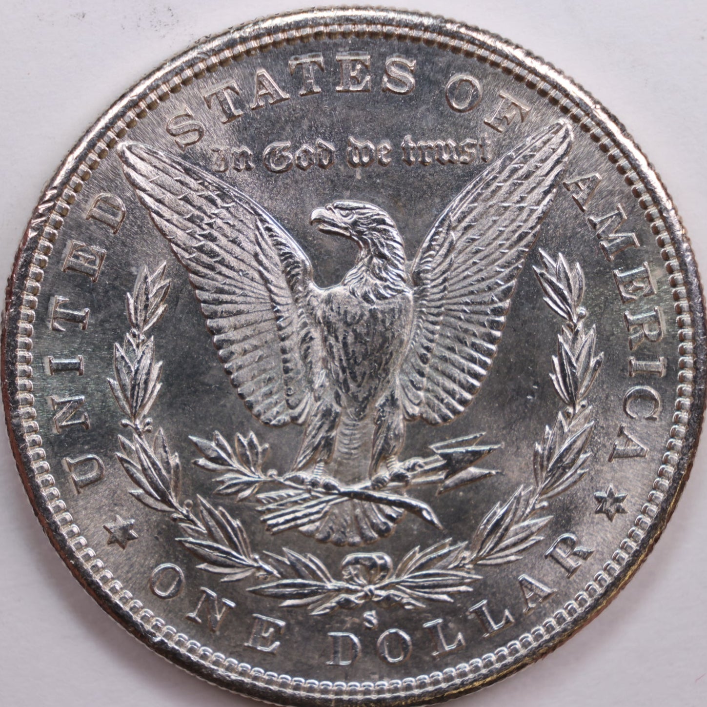 1888-S Morgan Dollar, Mint State Uncirculated Coin, Store #DR0787