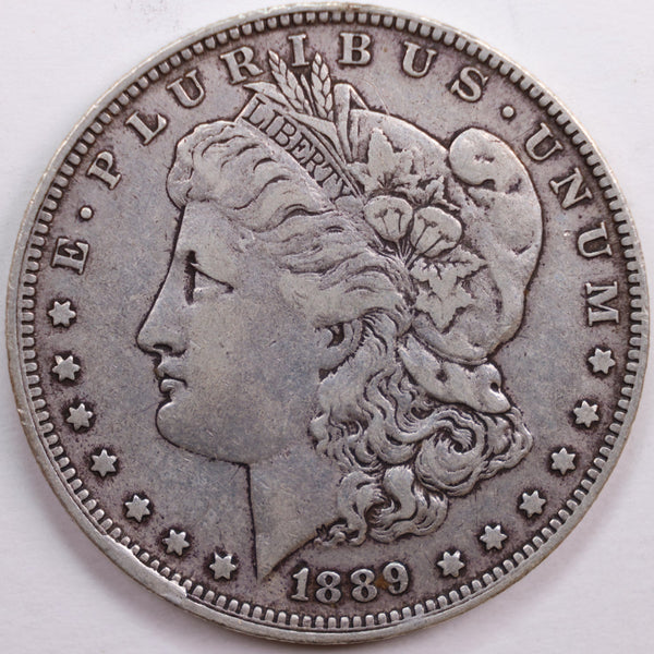 1889-O Morgan Dollar, Fine Circulated Coin, Store #DR0783