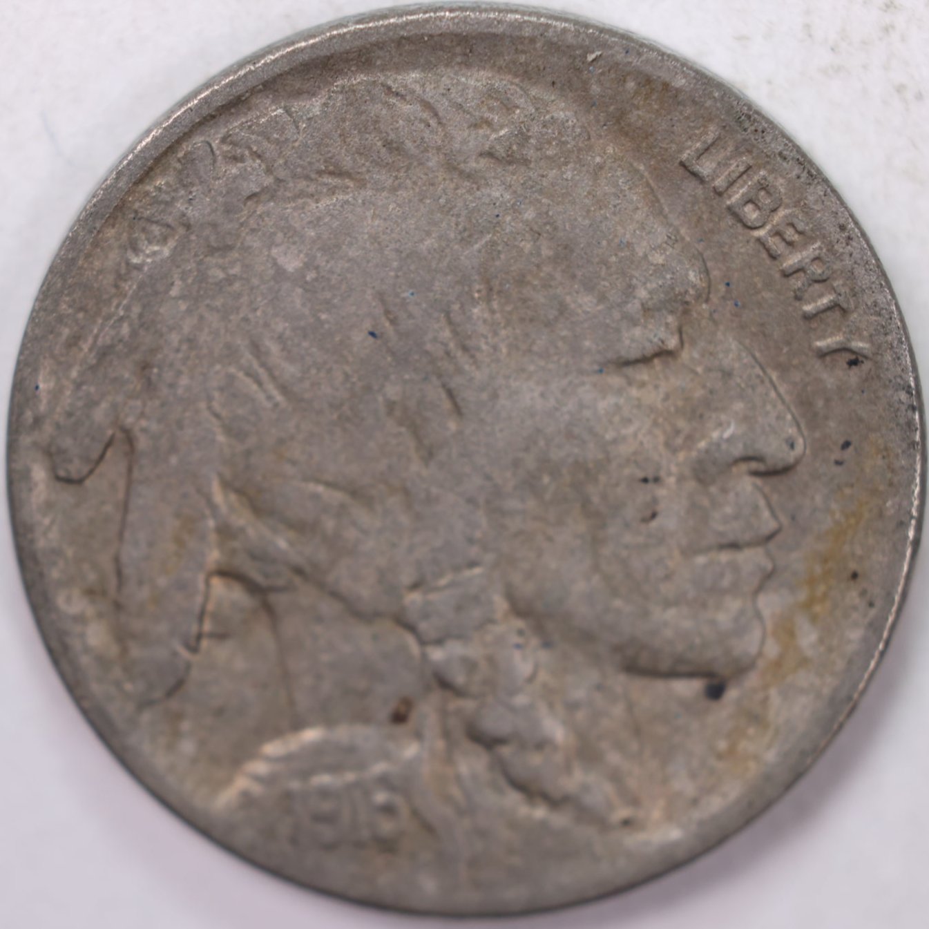 1916-D Buffalo Nickel, Net Very Good Circulated Coin, Store Sale #N916D01