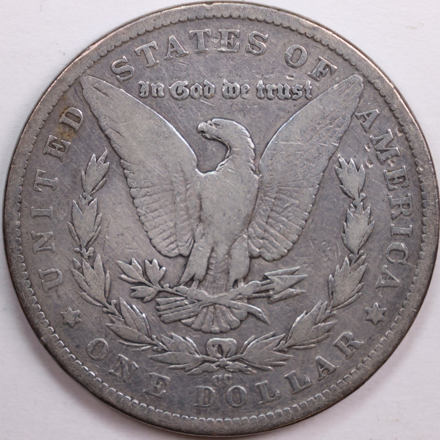1890-CC Morgan Dollar, Good Circulated Coin, Store #DR0781