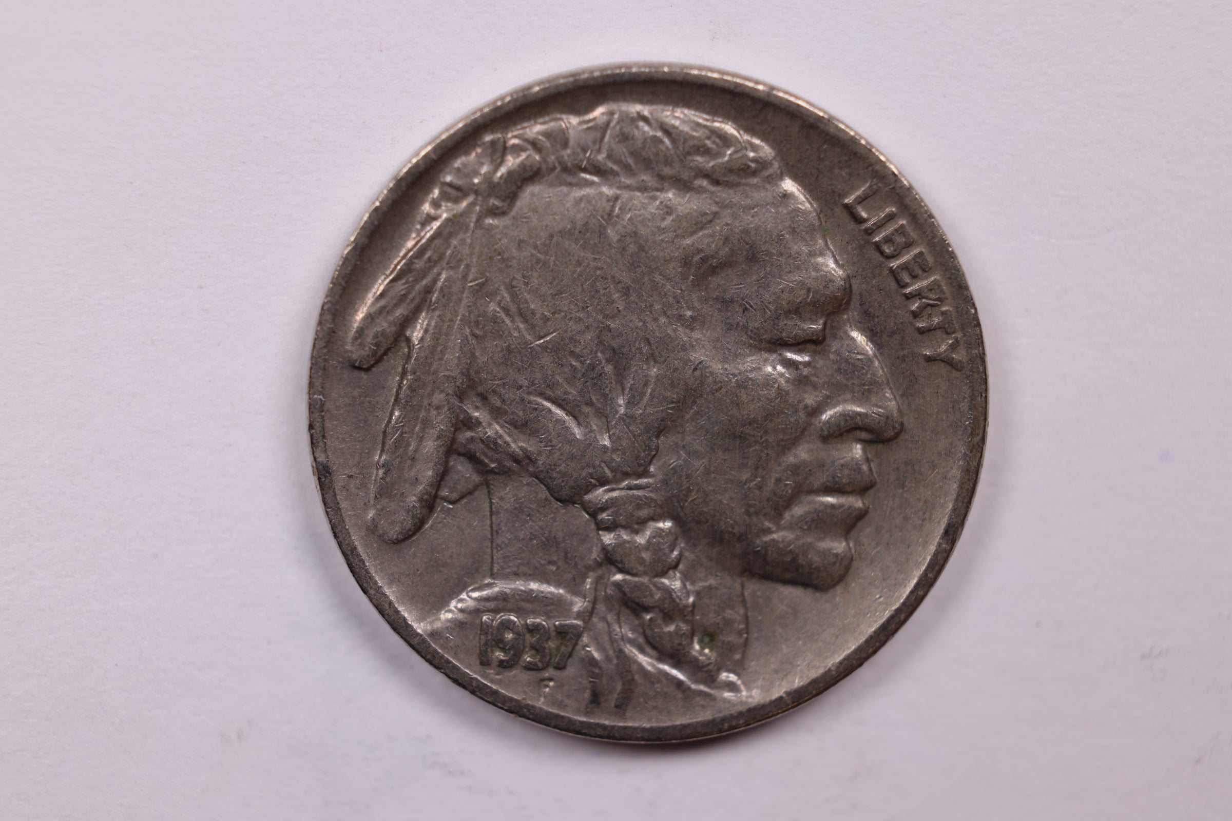1937-D Buffalo Nickel, Very Fine Circulated Coin, Store #NL671