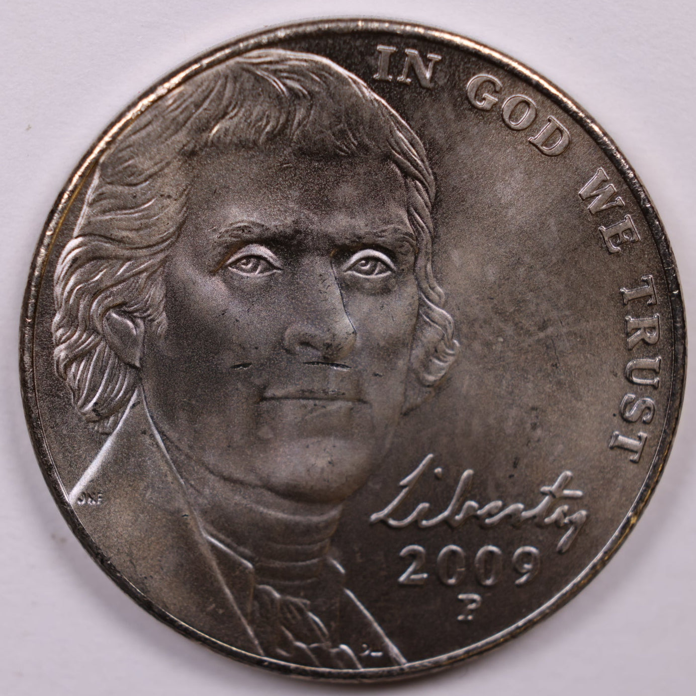 2009-P Jefferson Nickel, Mint Uncirculated Coin, Store #NL673