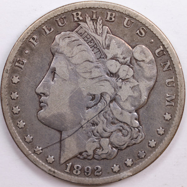 1892-O Morgan Dollar, Fine Circulated Coin, Store #DR0775