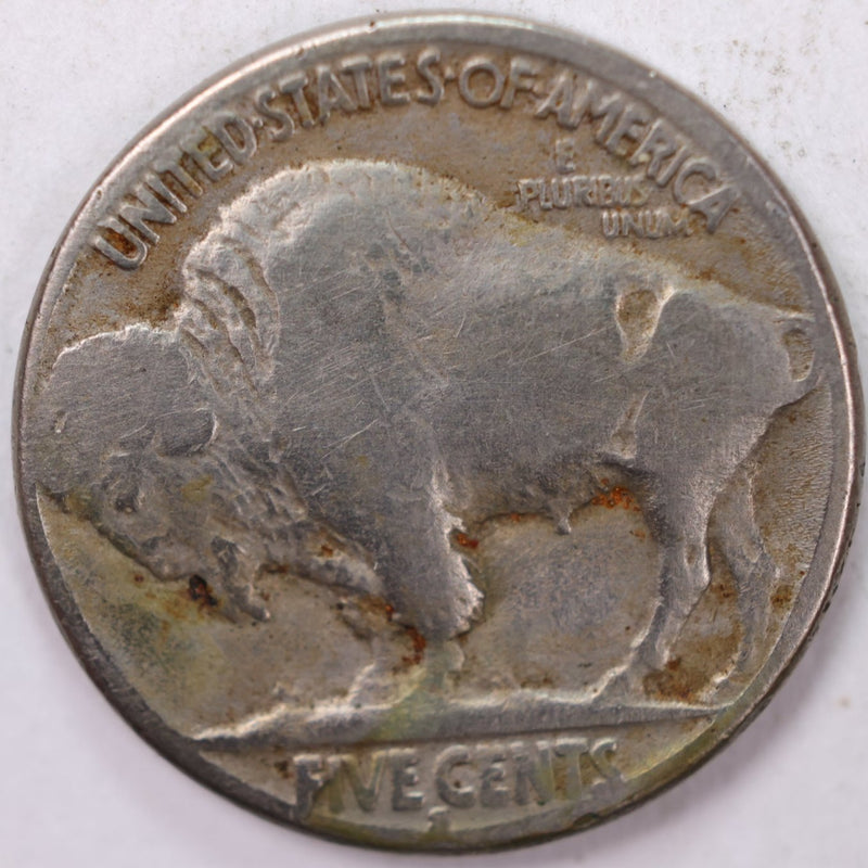 1918-S Buffalo Nickel, Good Circulated Coin, Store Sale