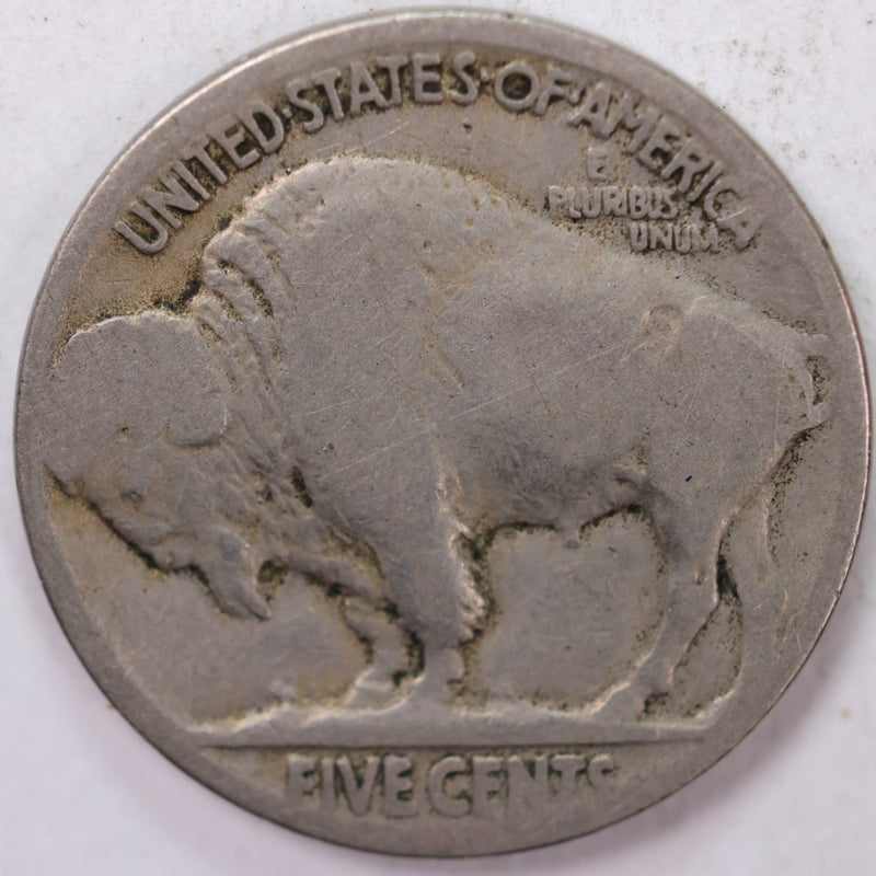 1919 Buffalo Nickel, Very Good Circulated Coin, Store Sale