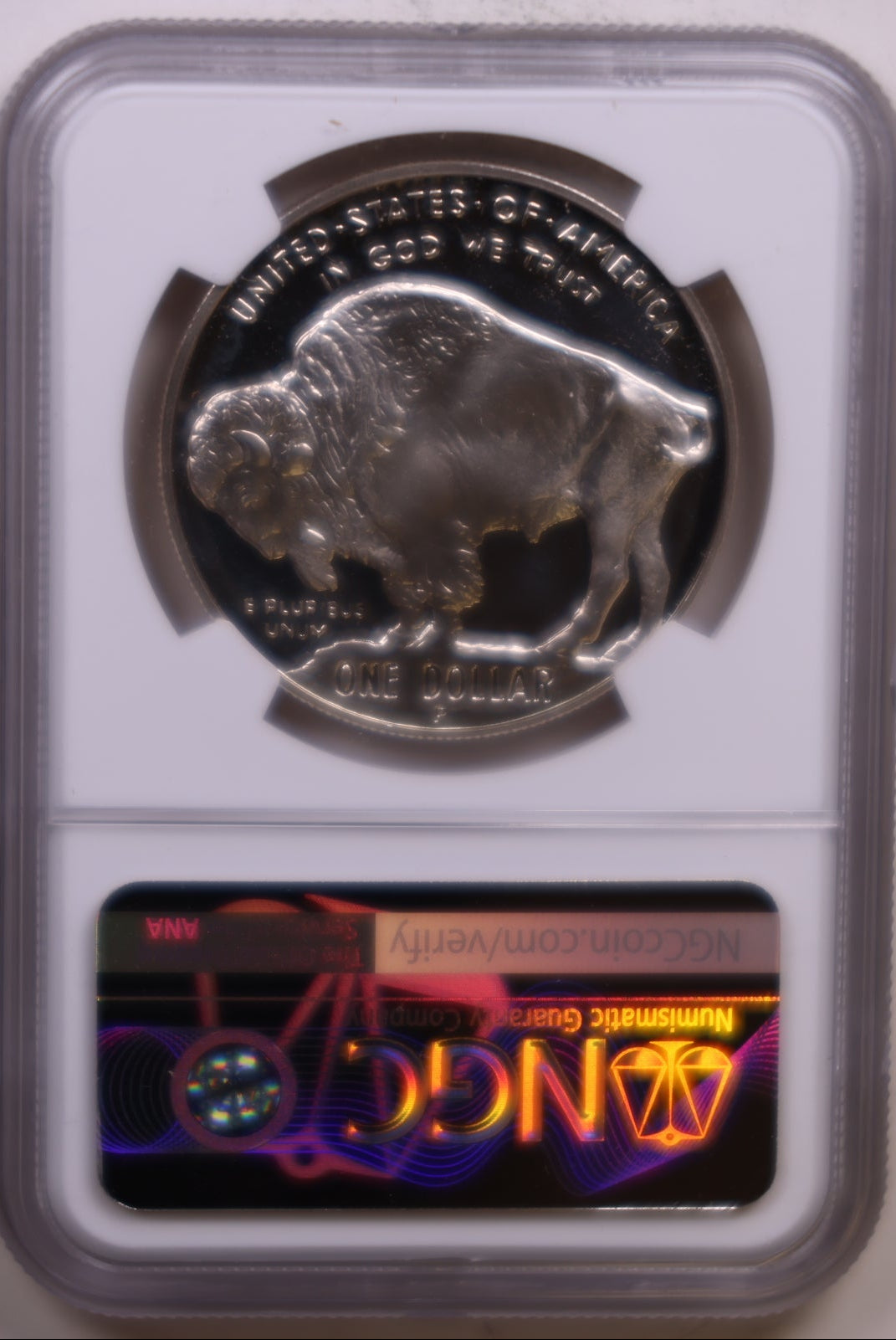2001-P Buffalo Dollar, NGC PF-69 Ultra Cameo, Store #GMC380