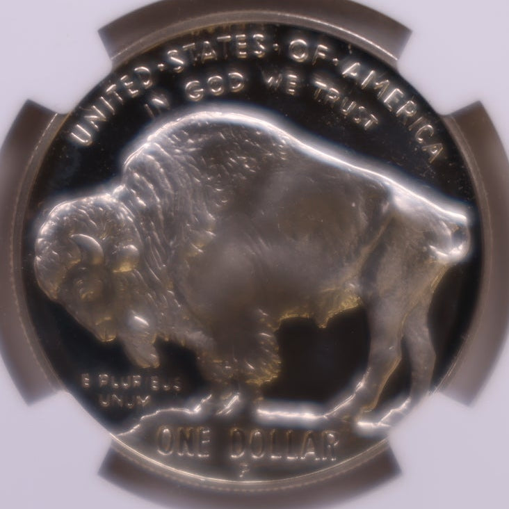 2001-P Buffalo Dollar, NGC PF-69 Ultra Cameo, Store #GMC380