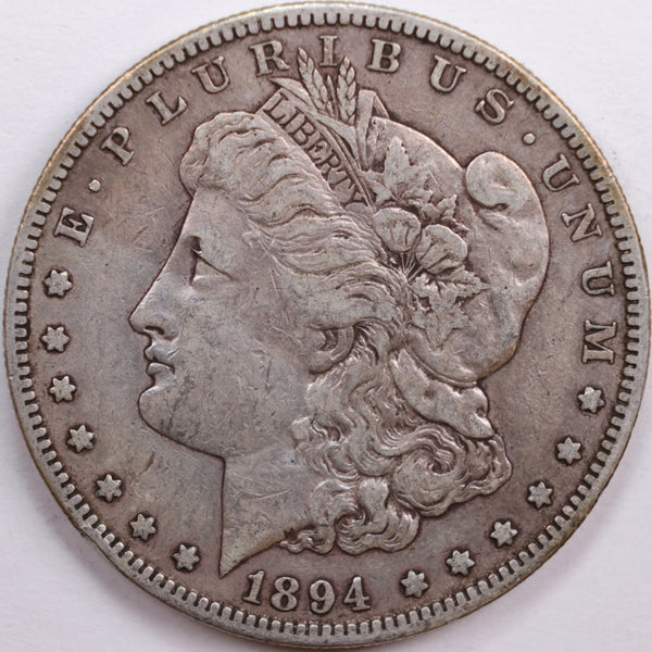 1894-S Morgan Dollar, Fine Circulated Coin, Store #DR0771