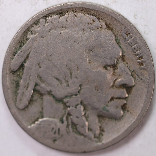 1920-D Buffalo Nickel, Good+ Circulated Coin, Store Sale #N920D01