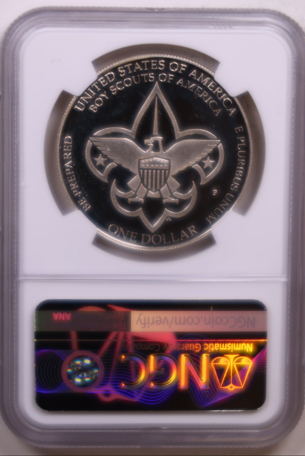 2010-P Boy Scouts Centennial Dollar, NGC PF-69 Ultra Cameo, Store #GMC382