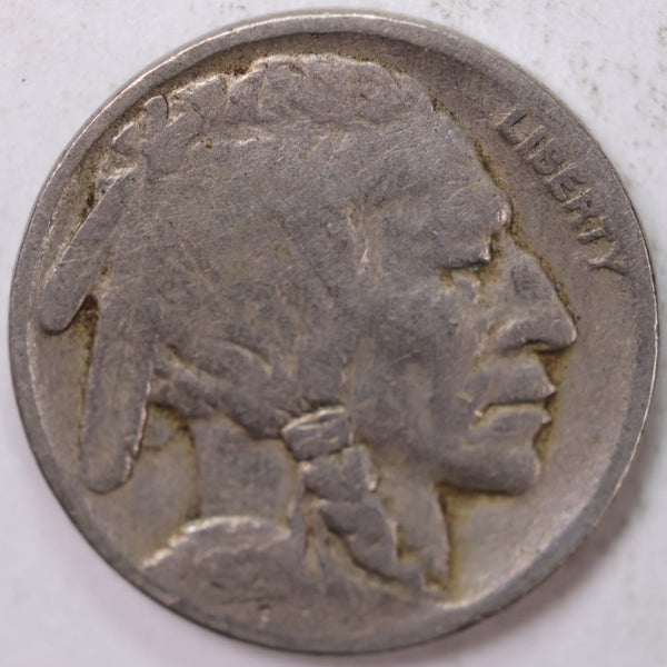 1921 Buffalo Nickel, Good+ Circulated Coin, Store Sale #N921.01