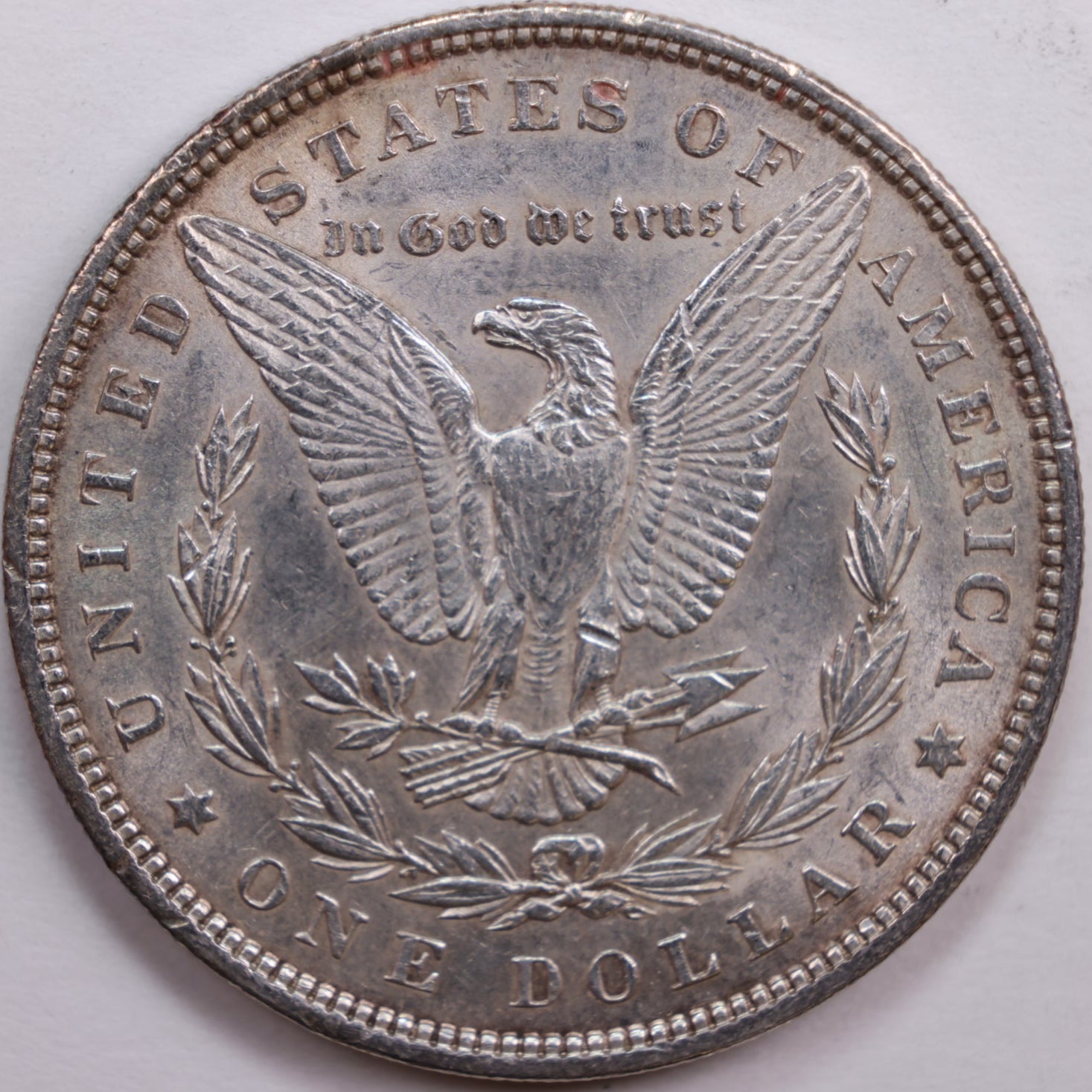 1896 Morgan Dollar, About Uncirculated Coin, Store #DR0769