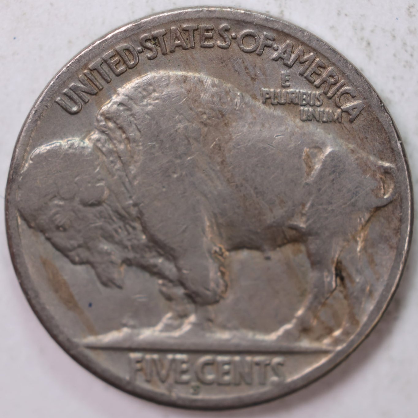 1921-S Buffalo Nickel, Fine Circulated Coin, Store Sale #N921S01