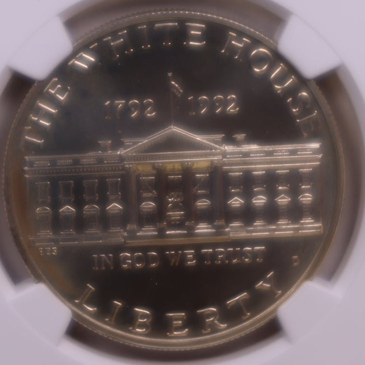 1992-D White House Bicentennial Dollar, NGC MS-68, Store #GMC384