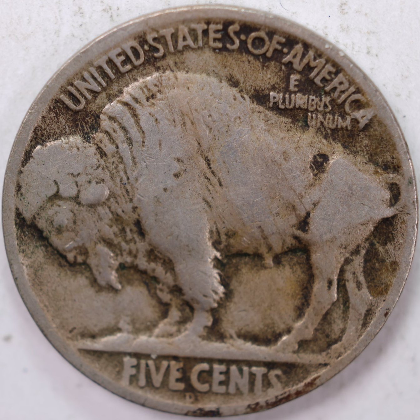 1924-D Buffalo Nickel, Fine Circulated Coin, Store Sale #N924D01