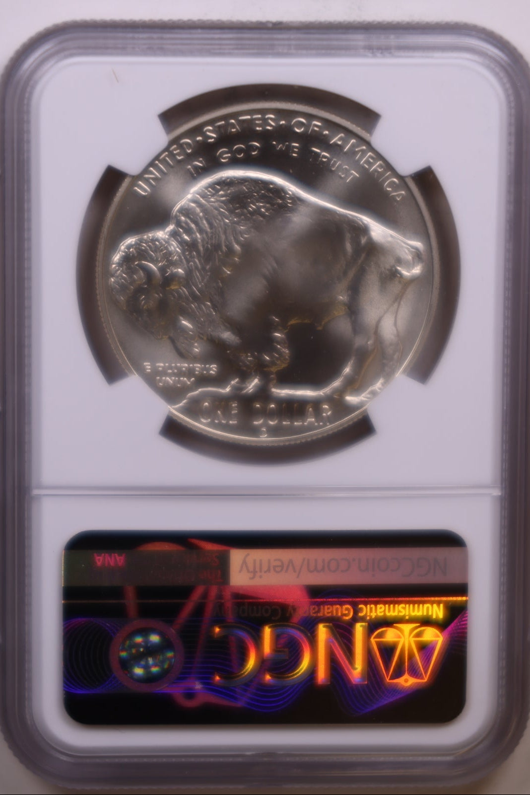2001-D Buffalo Dollar, NGC MS-69, Store #GMC385
