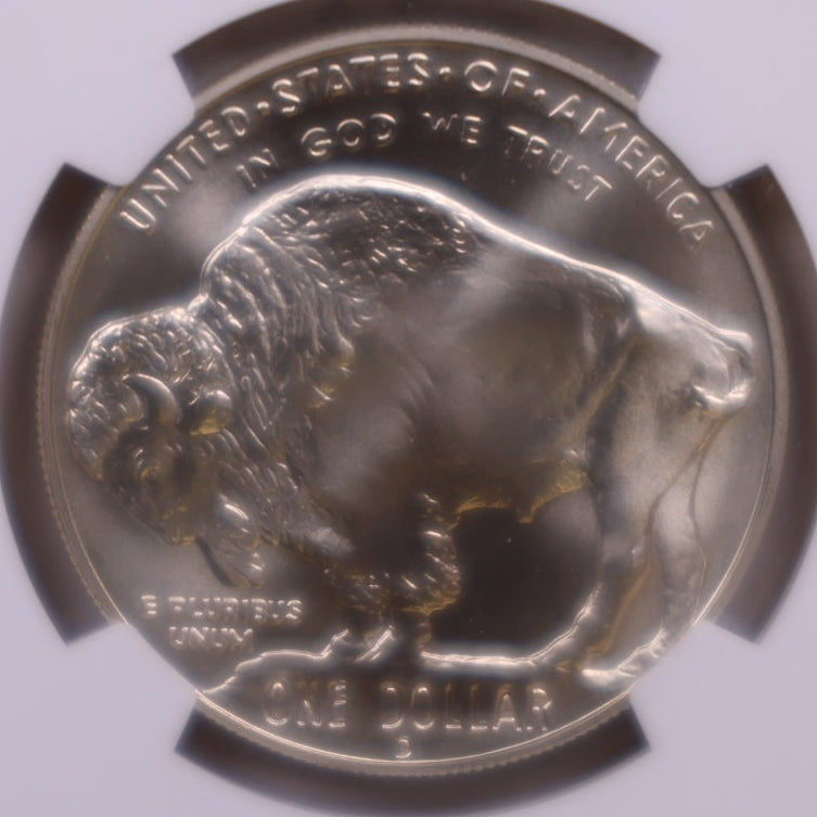 2001-D Buffalo Dollar, NGC MS-69, Store #GMC385