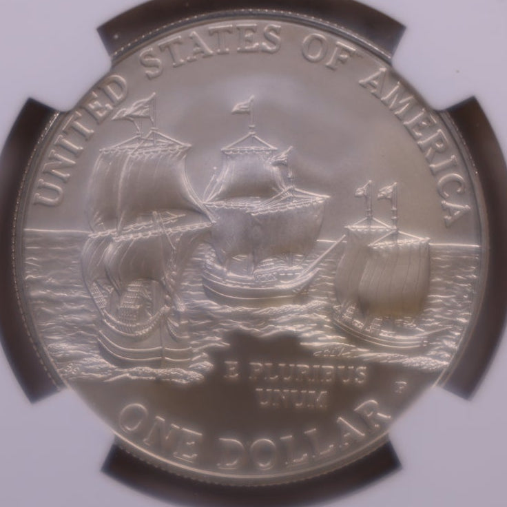 2007-P Jamestown Anniversary Dollar, NGC MS-69, Store #GMC386